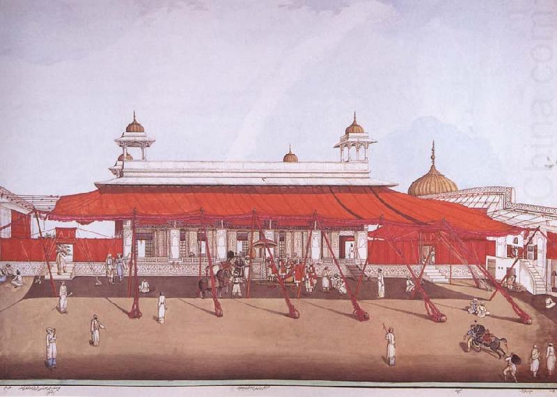 The Divan-i-Khas, Ghulam Ali Khan of Delhi